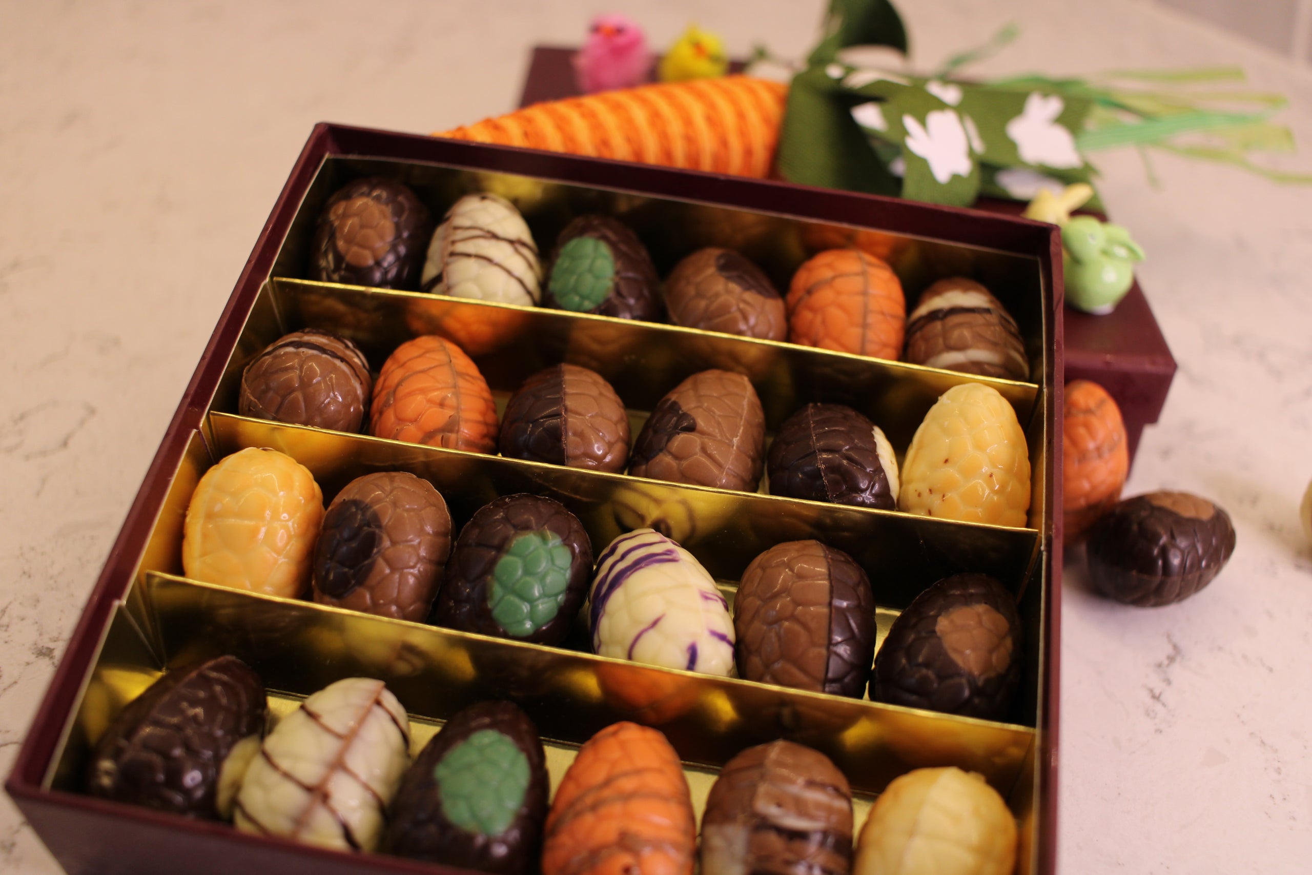 Easter Jewel Boxes Chocolaterie Stam of Glen Ellyn
